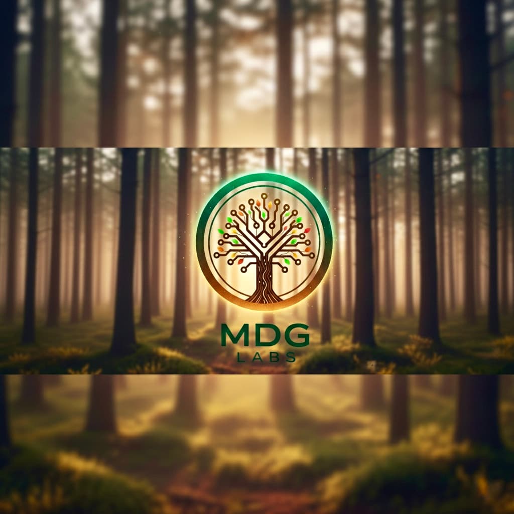 MDG Labs in the forest