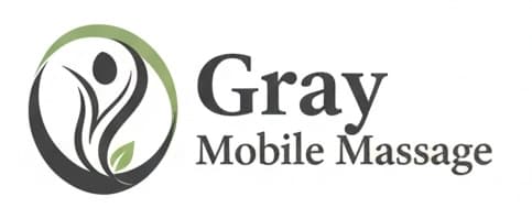 Gray Mobile Massage logo
